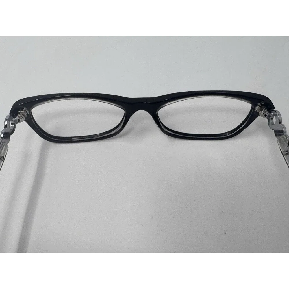 Coach Eyeglass Frames HC6014T Elise 48-15-135 Black/Crystal 5048